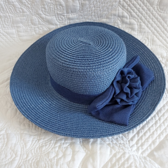 Blue Sun Hat - Picture 1 of 3